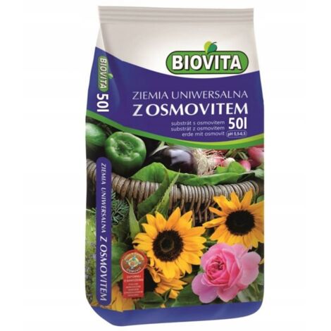 Terreau universel pour fleurs avec osmovit 50L