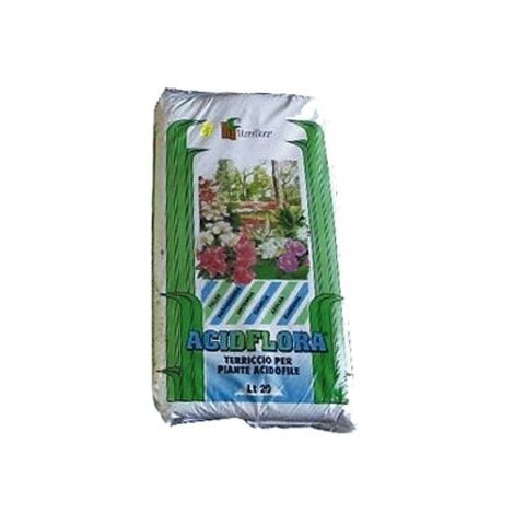 TERRICCIO AMMENDANTE PER PIANTE ACIDOFILE LT.20 PER ORTENSIE CAMELIE GARDENIE EC