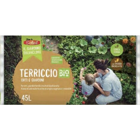 Terriccio Bio per Orti e Giardini - 45 Litri - Fleur du Soleil