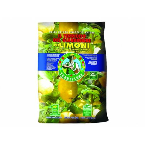 Terriccio del giardiniere per limoni lt.25