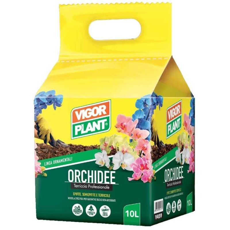 Terriccio Orchidee Bio 10l Drenante E Poroso Per Piante Vigorplant