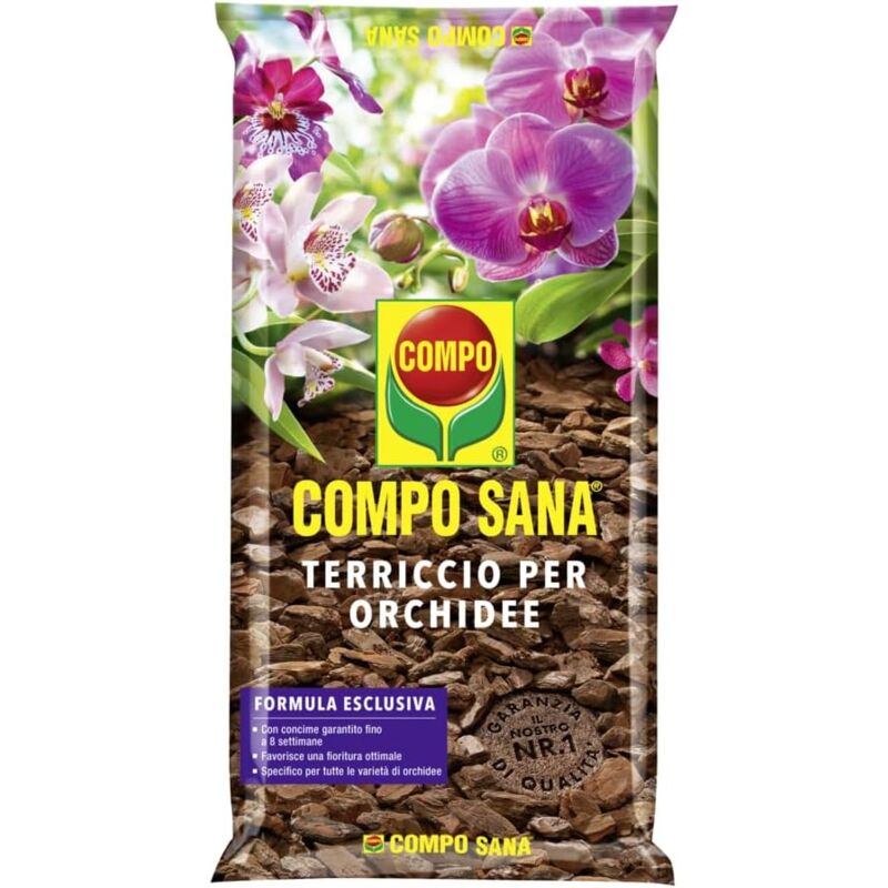Compo Sana Terriccio Per Orchidee, Per Una Fioritura Ottimale, 5 L,...