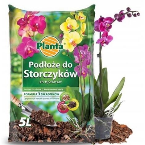 Terriccio per orchidee, substrato, 5 l