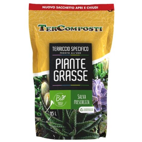 TERRICCIO PER PIANTE GRASSE 1,5L IN BUSTA