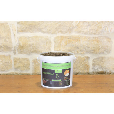 Terriccio pronto per bonsai mediterranei - confezione da 5 lt.