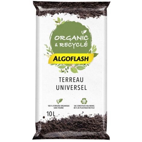 Terriccio universale ALGOFLASH, 10 litri Algoflash