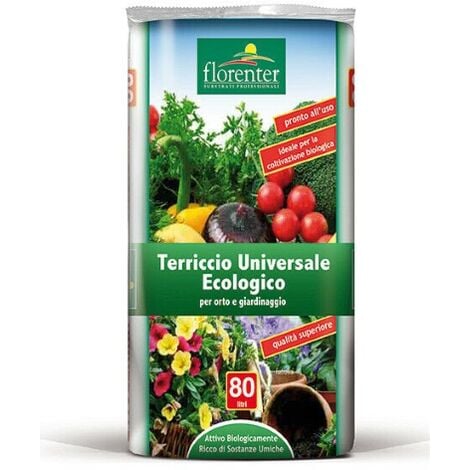 Terriccio universale BIO ecologico di qualita' in sacco da 50 litri