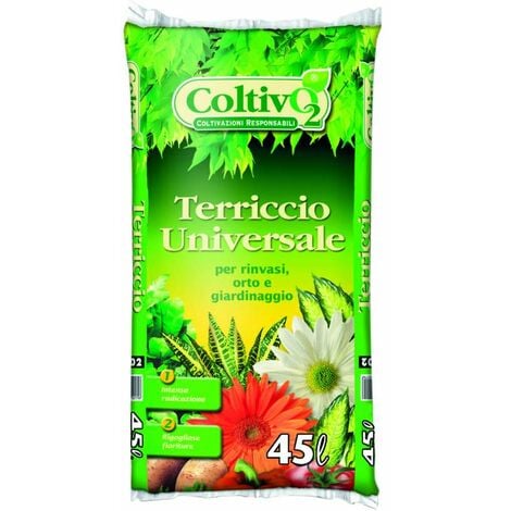 Terriccio Universale Coltivo - 45 l - Pronto all'Uso