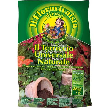 TERRIFLORA Terriccio universale biologico, conf. 25 lt