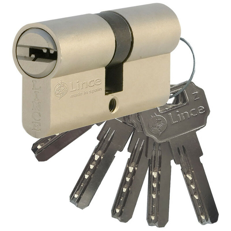 Verin De Securite Multipoint Serie C2, Came Longue, 32+32mm, Nickel 9c253232n Lince Lince