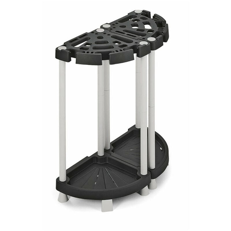 EDM - Porte outils de jardin aluminium/pvc 73x37.5x77.5cm progarden