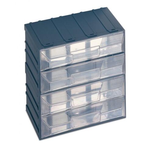 Terry 4037014 Tipo 14 Cassettiere, Vision, 4 Pezzi, Verde