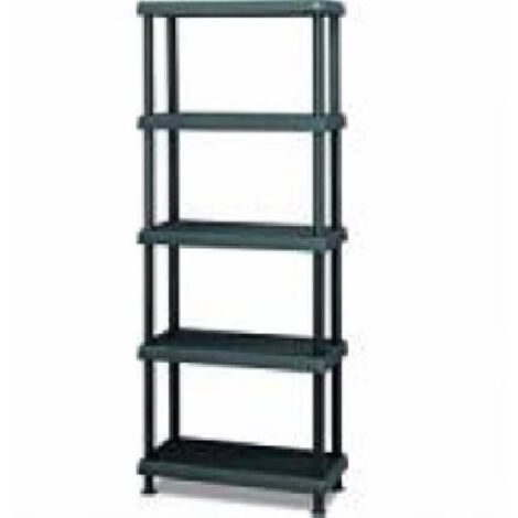 Terry age scaffale leggero 5 ripiani colore antracite 1002649