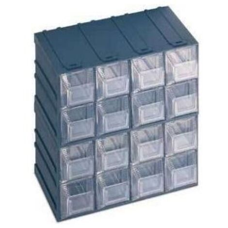 Terry Cassettiera 16 Posti Scomparti Vision 12 Dim. 20,8x13,2x20,8 cm