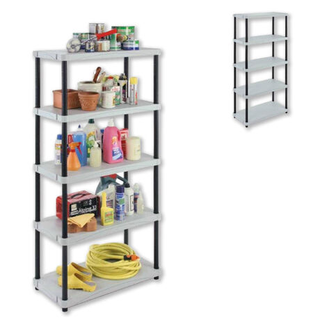 Étagère Sur Crémaillères 3 Niveaux - 600 X 300 X 930 Mm