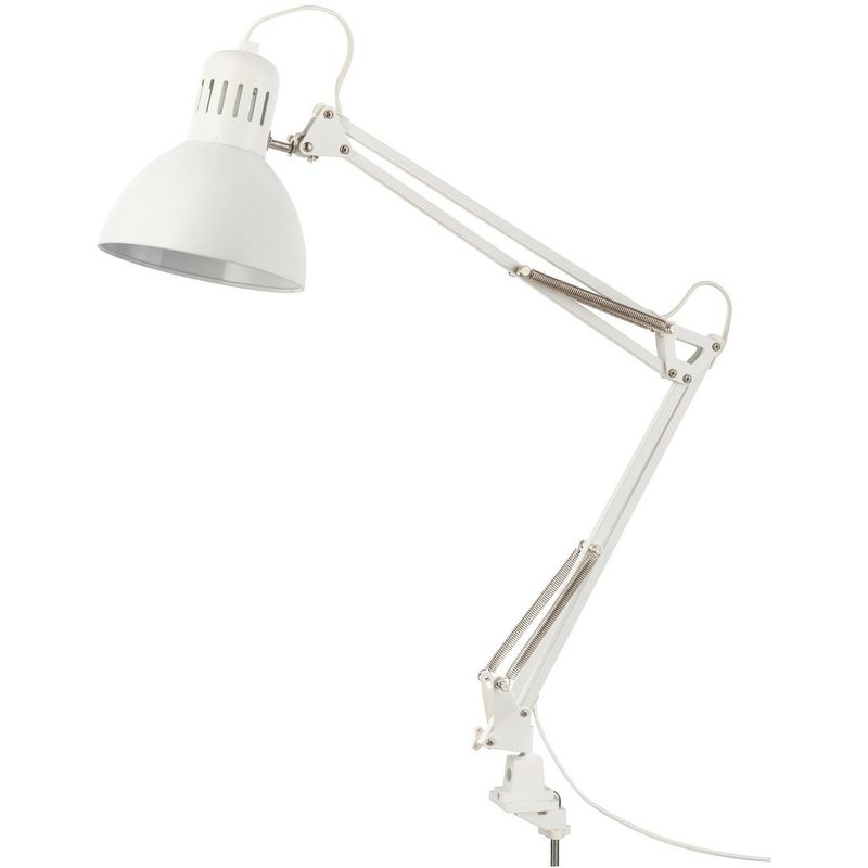 Tertial Lampada Snodabile Orientabile E27 Da Scrivania Tavolo Con Morsetto
