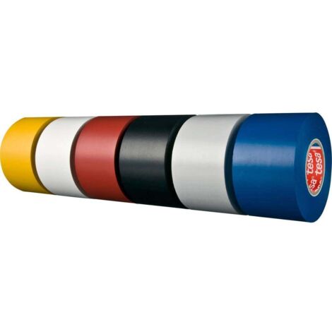 tesa 04163-00001-07 Nastro isolante tesaflex® 4163 Bianco (L x L) 33 m x 19 mm 1 pz.