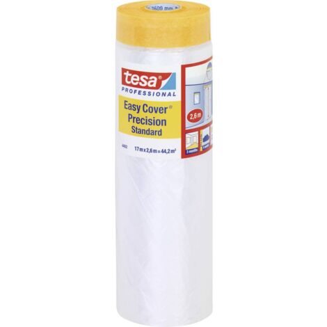 tesa 04402-00000-01 Pellicola di protezione per superfici tesa Easy Cover® Arancione (L x L) 17 m x 2.6 m 1 pz.