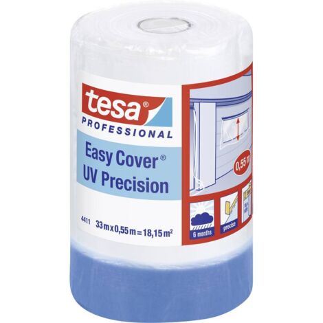 tesa 04411-00002-00 Pellicola di protezione per superfici tesa Easy Cover® Blu (L x L) 33 m x 55 cm 1 pz.