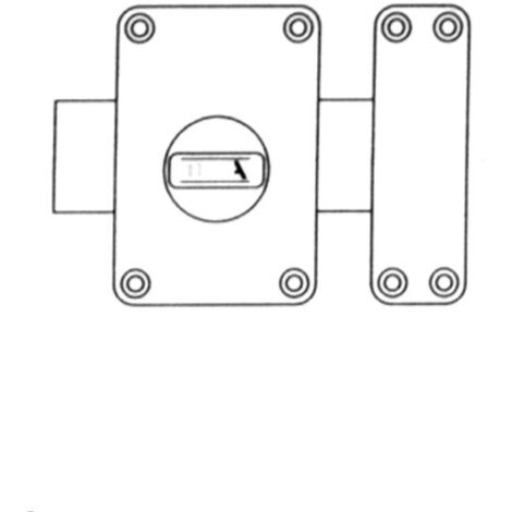 TESA 2110/T1/4E SERRURE DE SÉCURITÉ