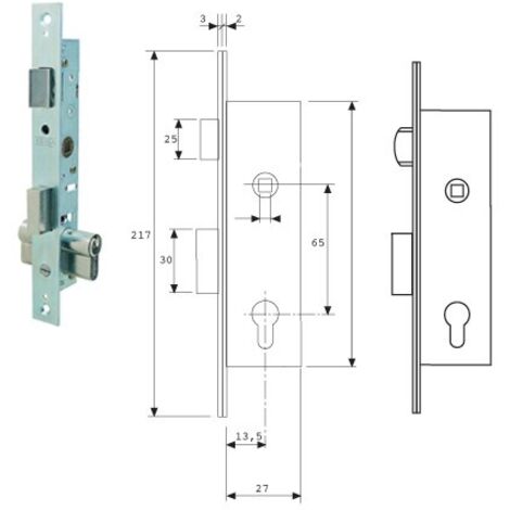 Tesa 2206-Hz/15-Sperre
