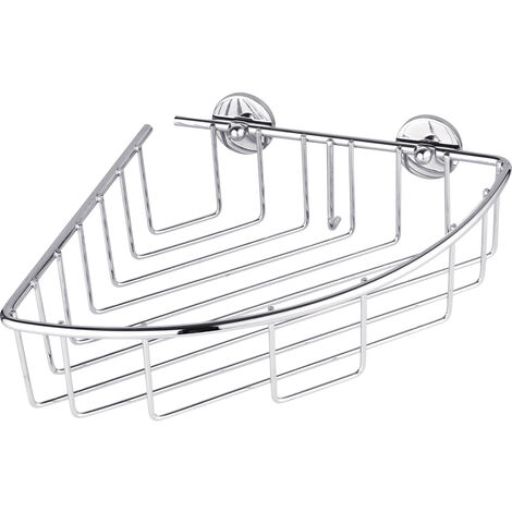 tesa 40216-00000-00 baath Plus Eckduschkorb  Klebstoff  Chrom (glänzend)