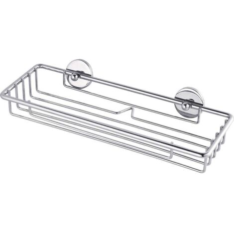 tesa 40221-00000-00 baath Plus Cestino per la doccia Colla Cromo (lucido)