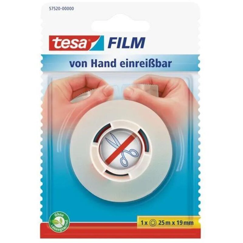 Tesa 4042448095992 Transparente Klebeband 25m X 19mm