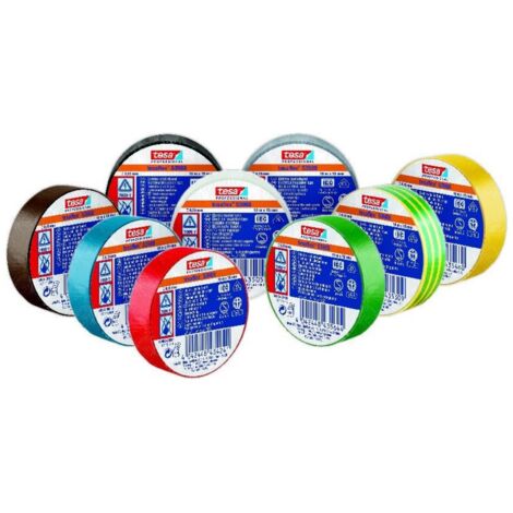 tesa 53988-00015-00 Isolierband tesa® Professional Rot (L x B) 10 m x 15 mm 1 St.
