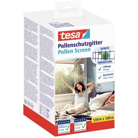 tesa 55296-00000-00 Schermo anti-polline (L x A) 1500 mm x 1800 mm Antracite 1 pz.