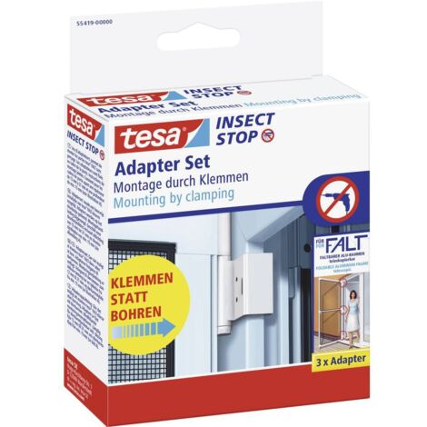 tesa 55419-00-00 Falt Kit adattatori zanzariera Adatto per (repellente per animali) Tesa Zanzariera Tesa 1 pz.