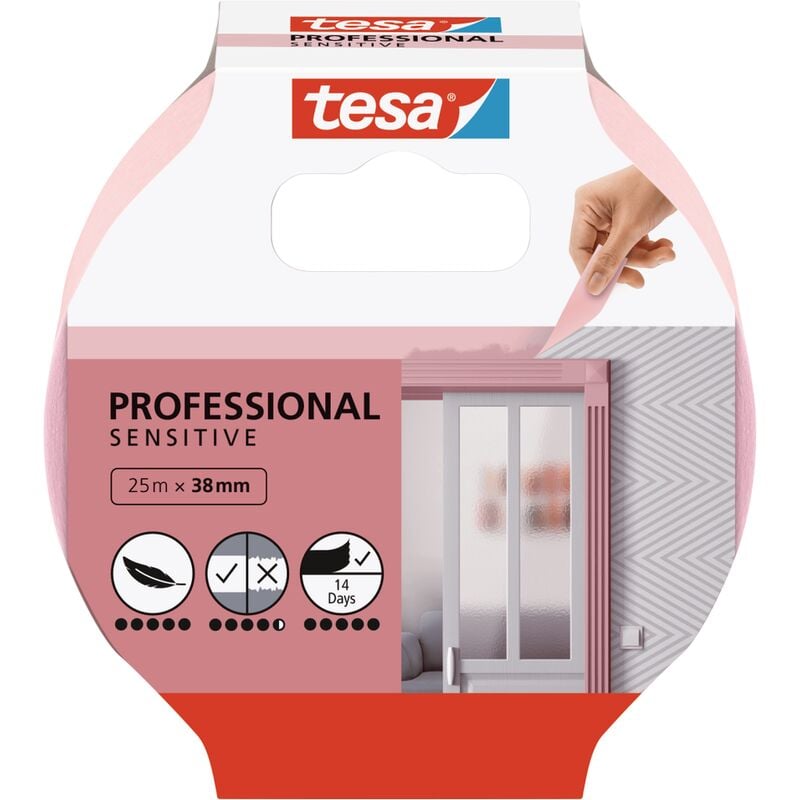 

Tesa - cinta de enmascarar - Precisión 25mx38mm Sensible - Rose