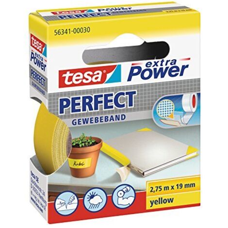 Tesa 56341 nastro adesivo giallo 2,75 m x 19 mm