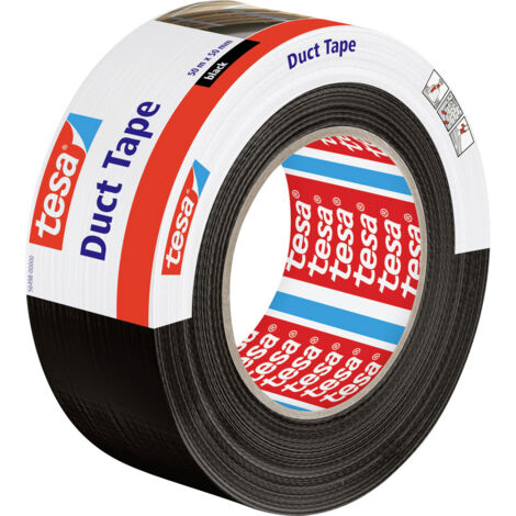 tesa  56498-00000-15 Reparaturband tesa® Duct tape Schwarz (L x B) 50 m x 50 mm 1 St.