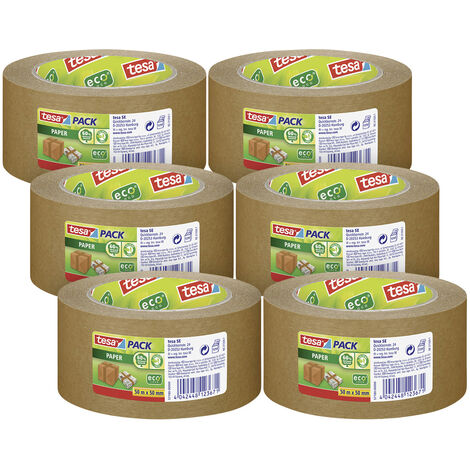 tesa  57180 Packband   (L x B) 50 m x 50 mm 6 St.