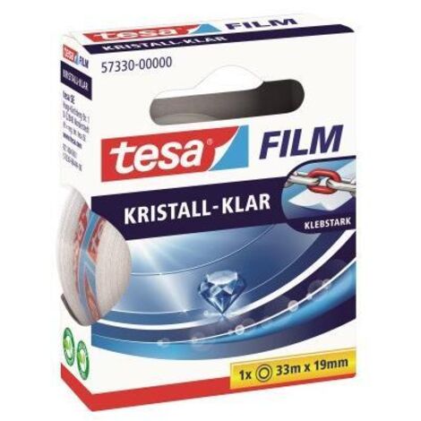 tesa  57330-00000-03 tesafilm kristall-klar Transparent (L x B) 33 m x 19 mm 1 St.