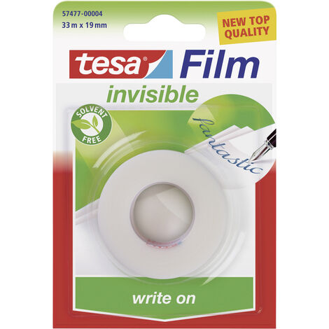 tesa  57477-00004-03 tesafilm Invisible Transparent (L x B) 33 m x 19 mm 1 St.