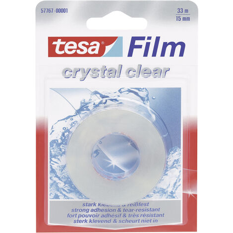tesa  57767-00001-01 tesafilm kristall-klar Transparent (L x B) 33 m x 15 mm 1 St.