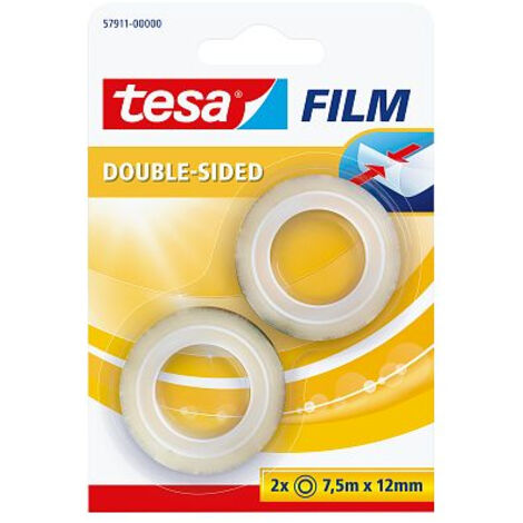 TESA 57911 7,5 m Polipropilene (PP) Trasparente 2 pezzo/i