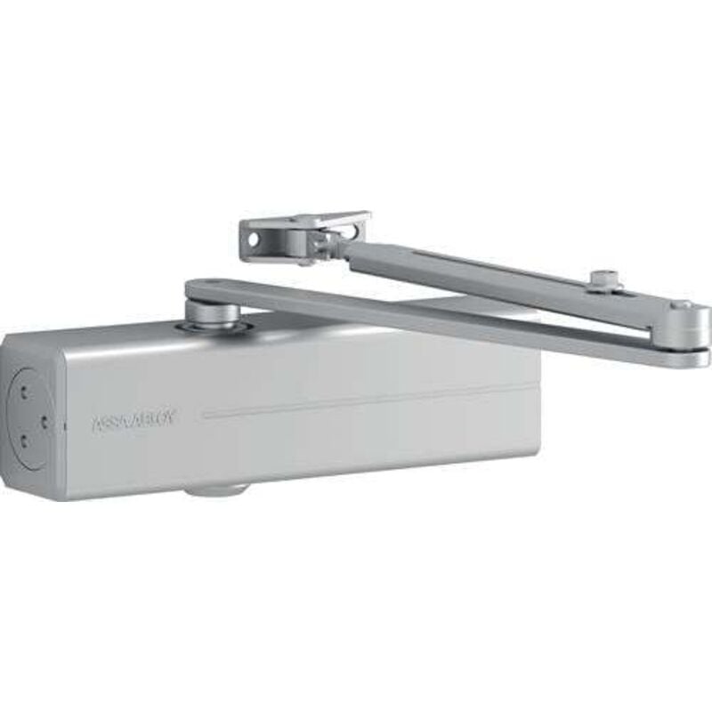 Assa Abloy - Ferme-porte à ciseaux dc 200 argent en 2-4 - DC200-----DEV1-