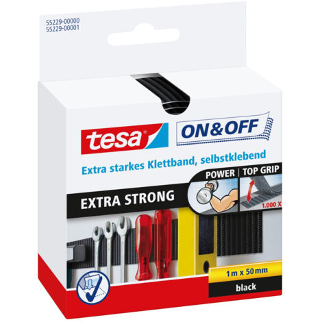 Tesa Attaccastacca Nastro 1X50 Nero