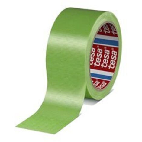 tesa cinta adhesiva tela americana 50 mm x 25 m verde  04621
