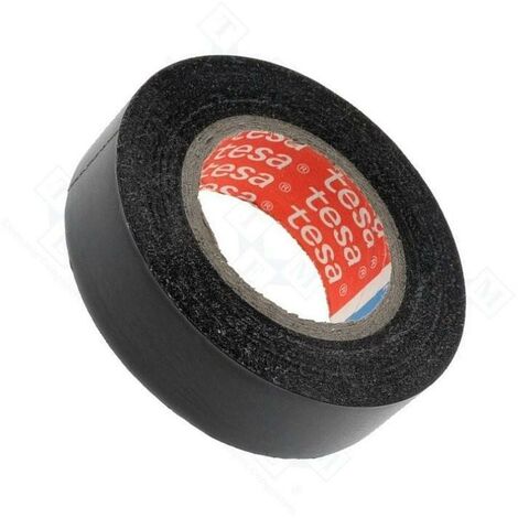 TESA cinta aislante pvc negra tesa 25mmx25m , 0UNIDADES , TESA cinta aislante pvc negra tesa 25mmx25m , 0UNIDADES