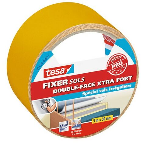 TESA - Classic fixation sol double face moquette extrafort 5mx50mm