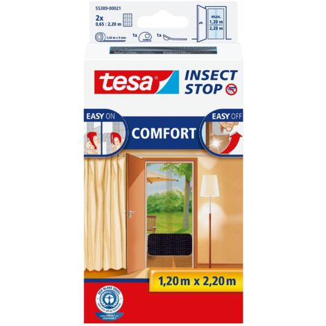 tesa COMFORT 55389-00021-00 Zanzariera per porte (L x A) 1200 mm x 2200 mm Antracite 1 pz.