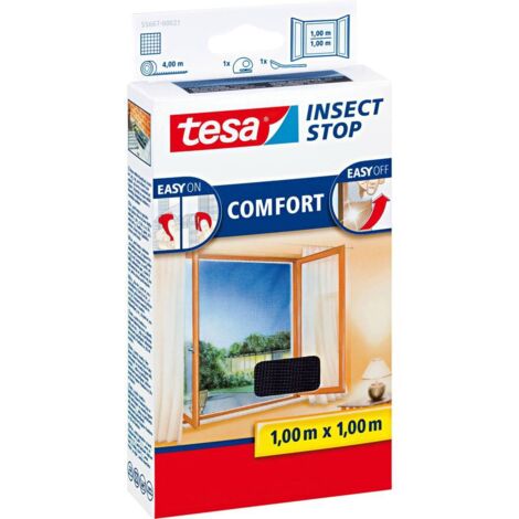 tesa COMFORT 55667-00021-00 Zanzariera (L x A) 1000 mm x 1000 mm Antracite 1 pz.
