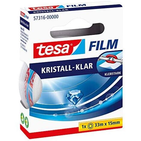 Tesa Cristallo Trasparente Pellicola 33 M X 15 Mm (A 12)