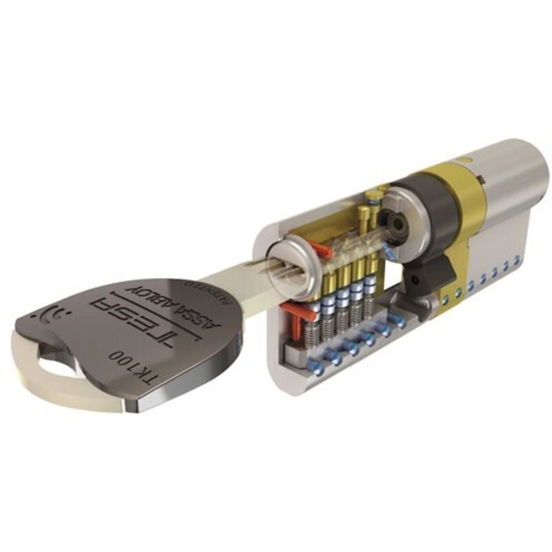 Tesa Sicherheitszylinder Tk1 30x30 vermessingt