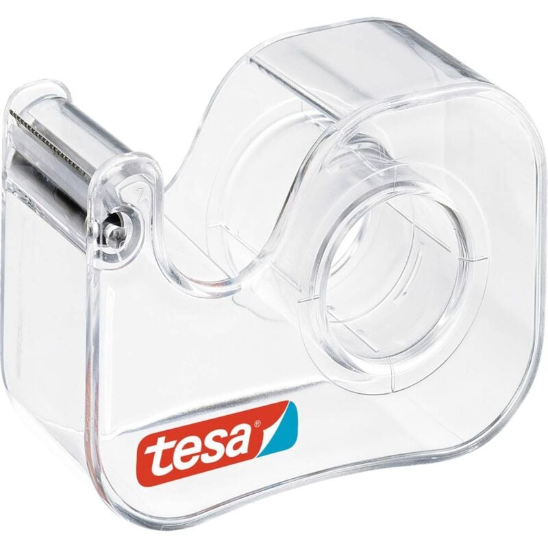 Image of Tesa - Dispenser da tavolo per nastro adesivo Trasparente Larghezza rotolo (max.): 19 mm