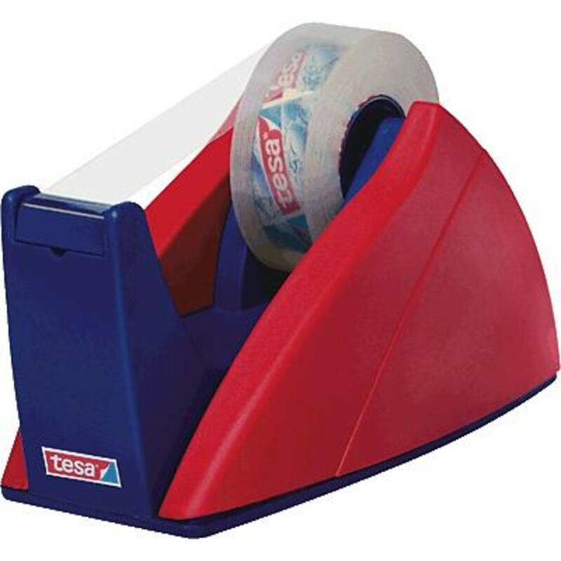 Image of Tesa - Dispenser per nastro adesivo 57421-00000-01 Rosso, Blu